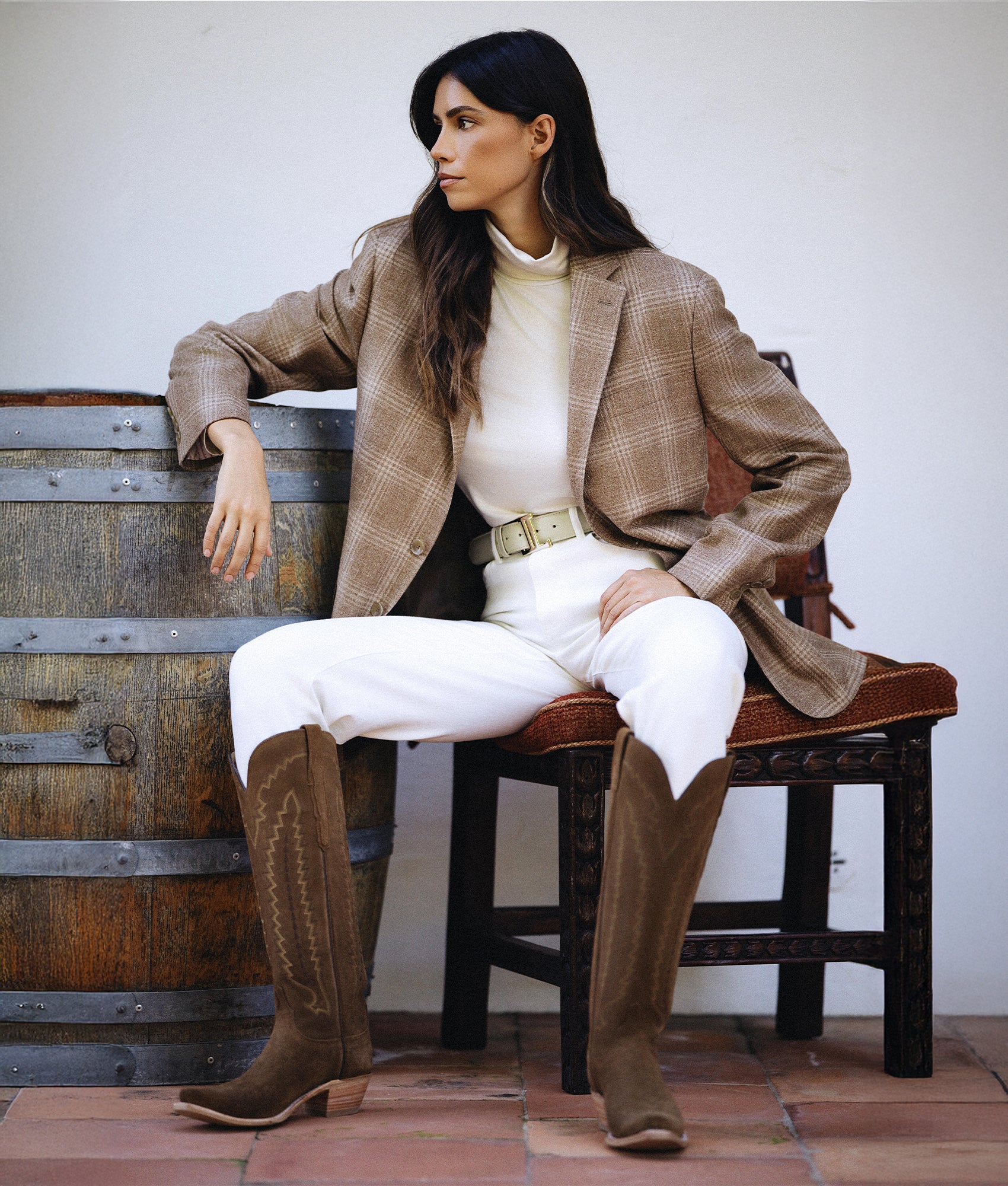 Priscilla Suede :: Espresso