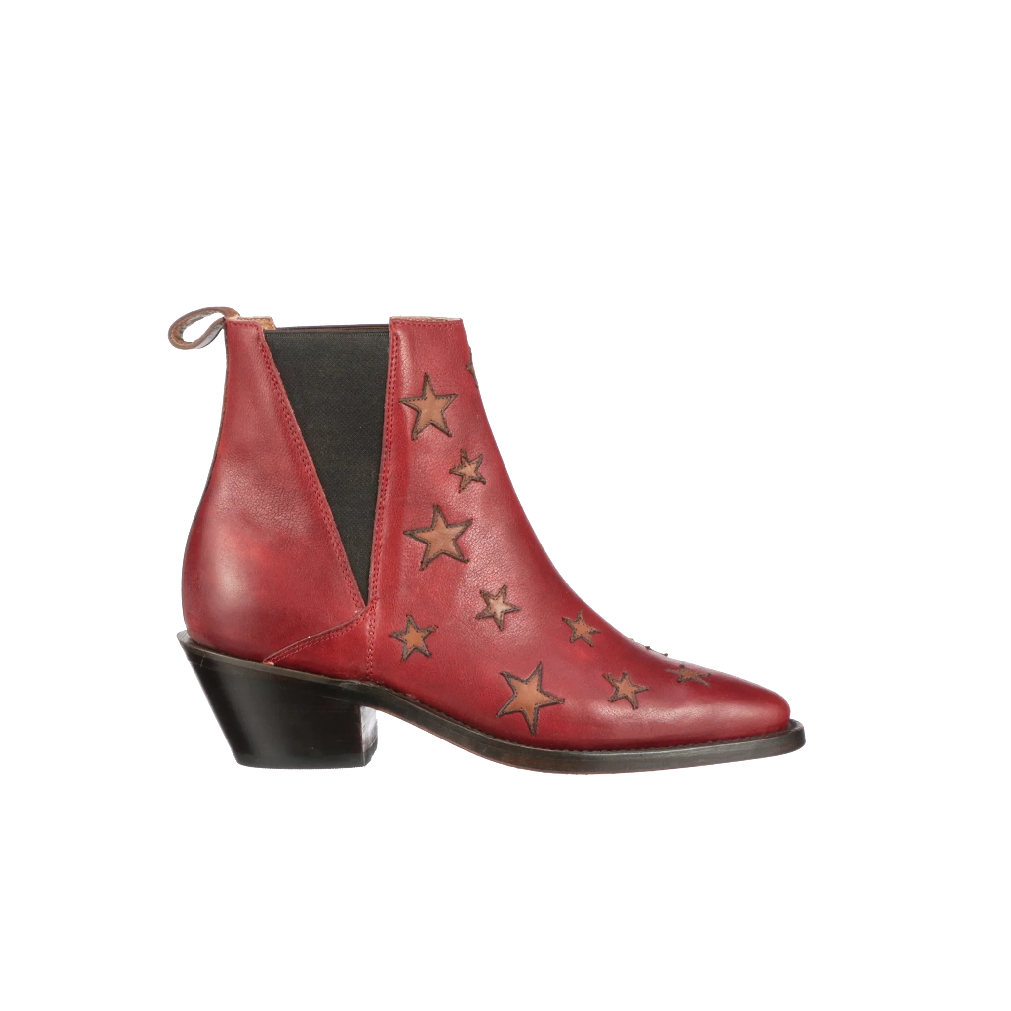 Estrella Chelsea :: Red + Tan