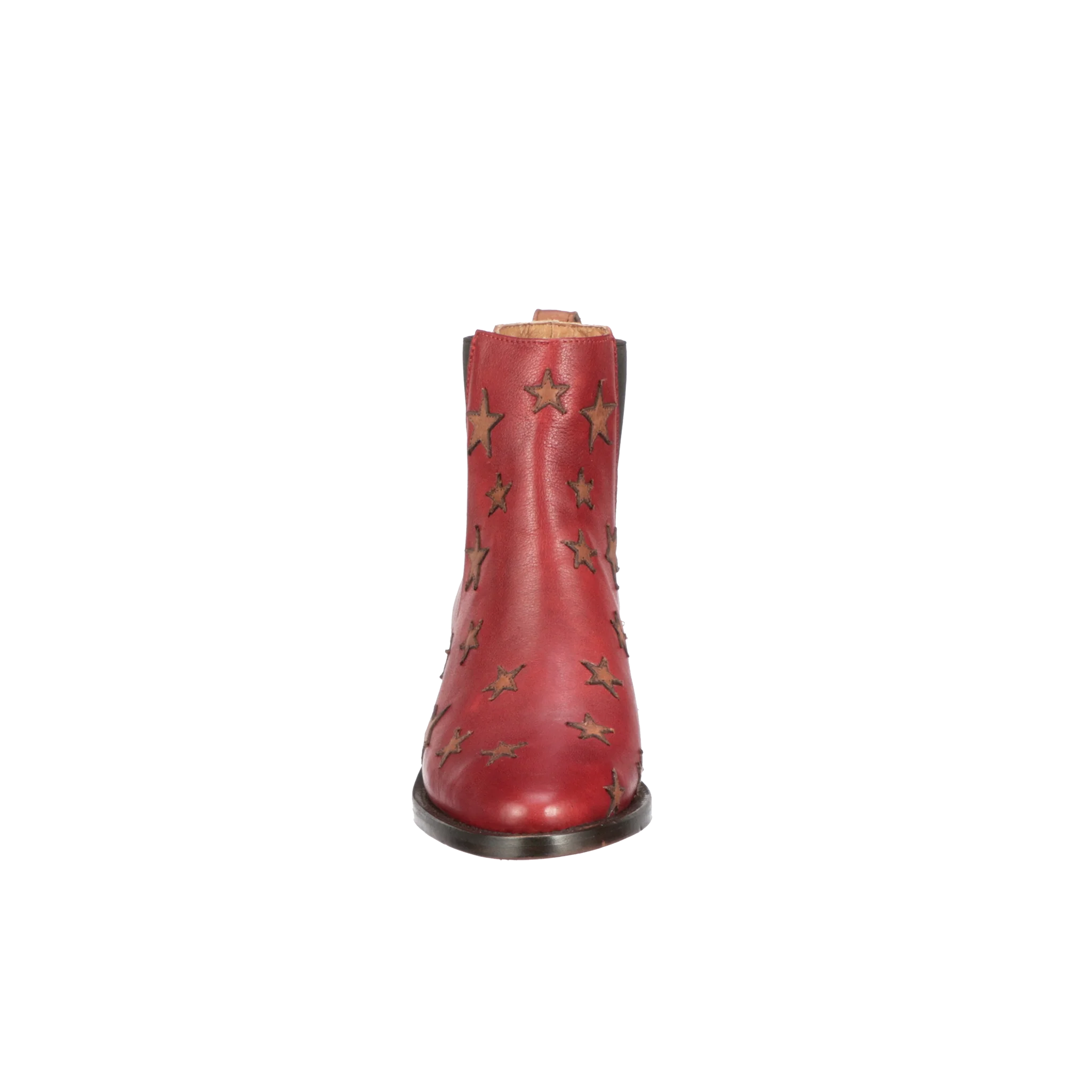 Estrella Chelsea :: Red + Tan