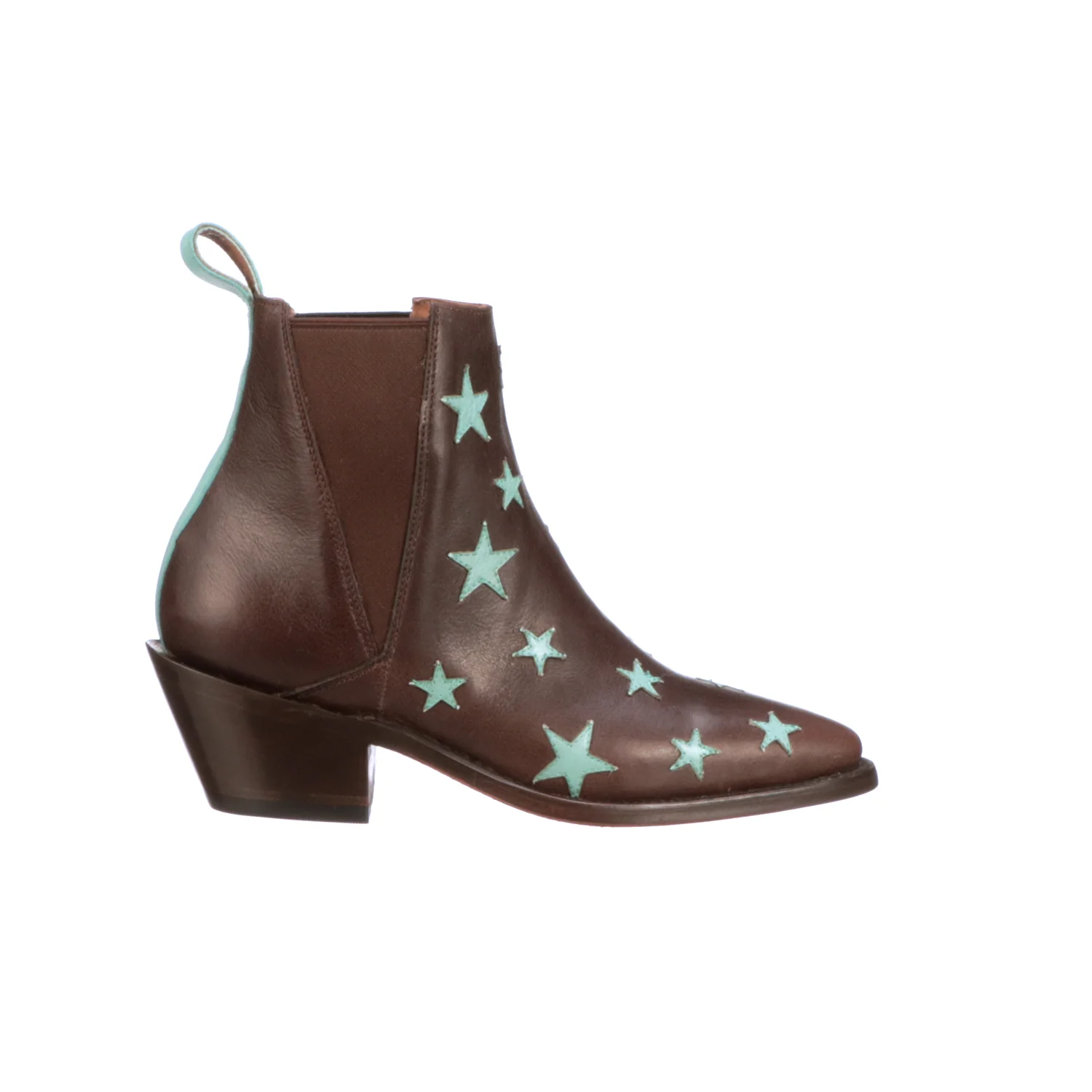 Estrella Chelsea :: Chocolate + Turquoise