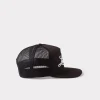 Lucchese Script Trucker Cap :: Black