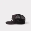 Lucchese Script Trucker Cap :: Black