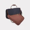 Everyday Waxed Canvas Rolling Duffle :: Navy