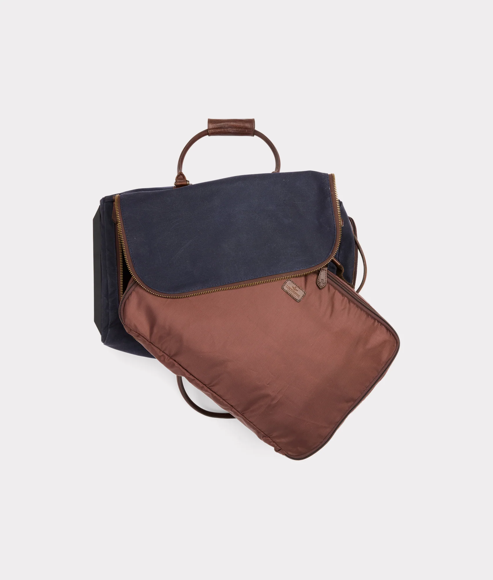 Everyday Waxed Canvas Rolling Duffle :: Navy