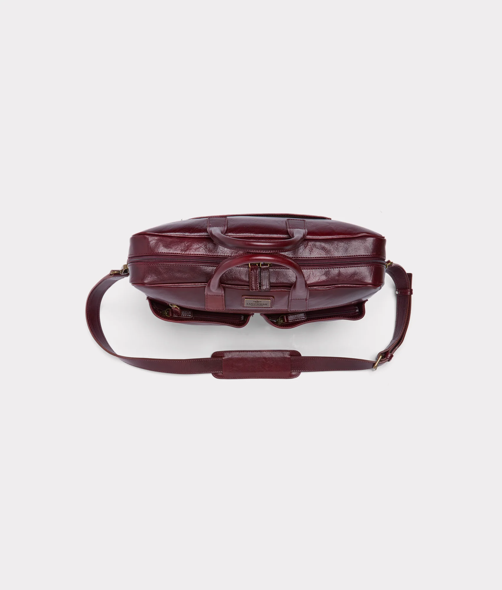 Cosimo Briefcase :: Burgundy
