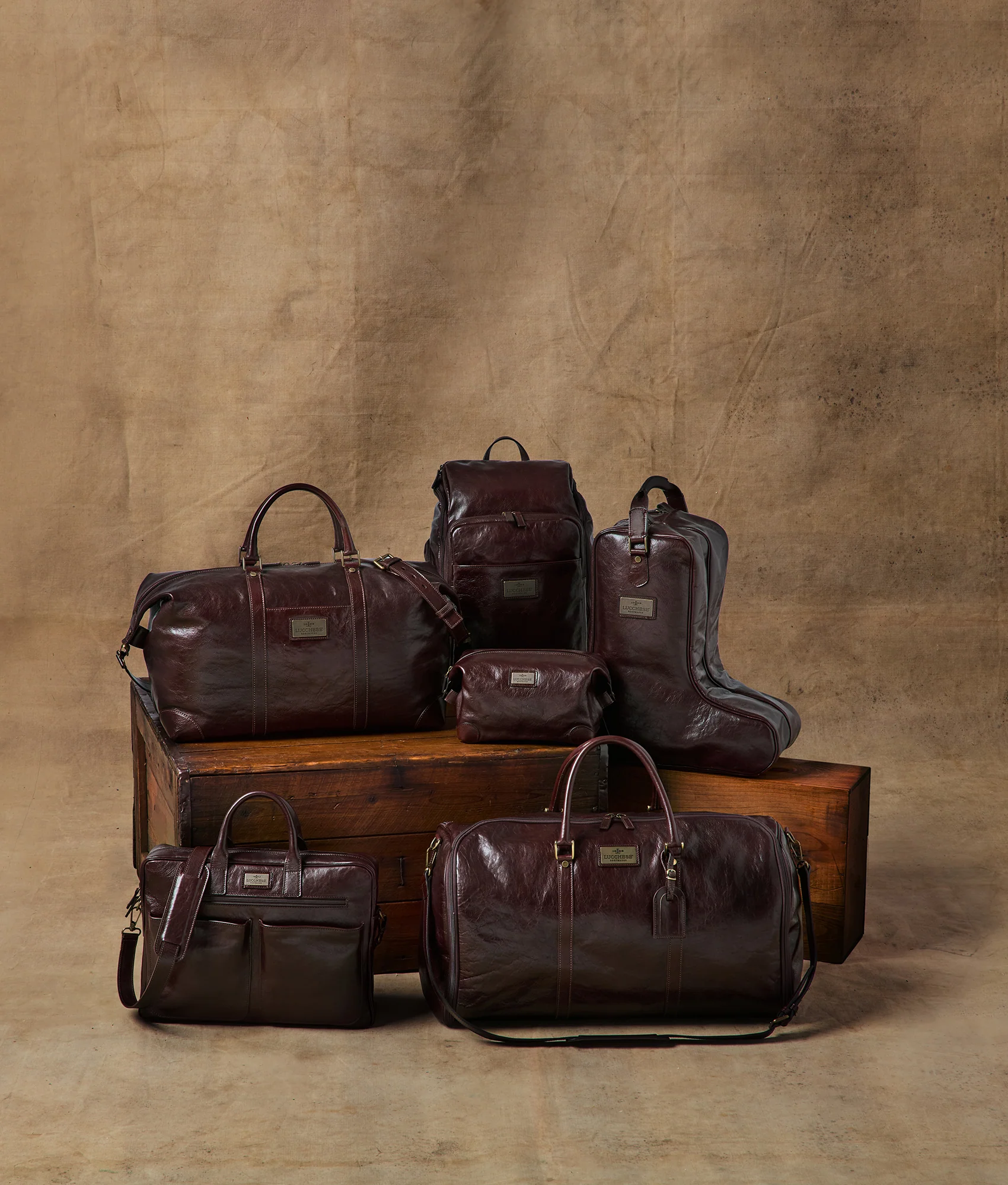 Cosimo Boot Bag :: Chocolate