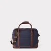 Everyday Waxed Canvas Cowboy Bag :: Navy