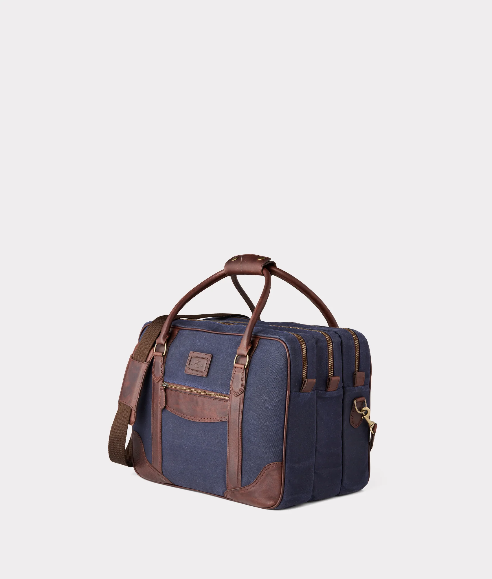 Everyday Waxed Canvas Cowboy Bag :: Navy
