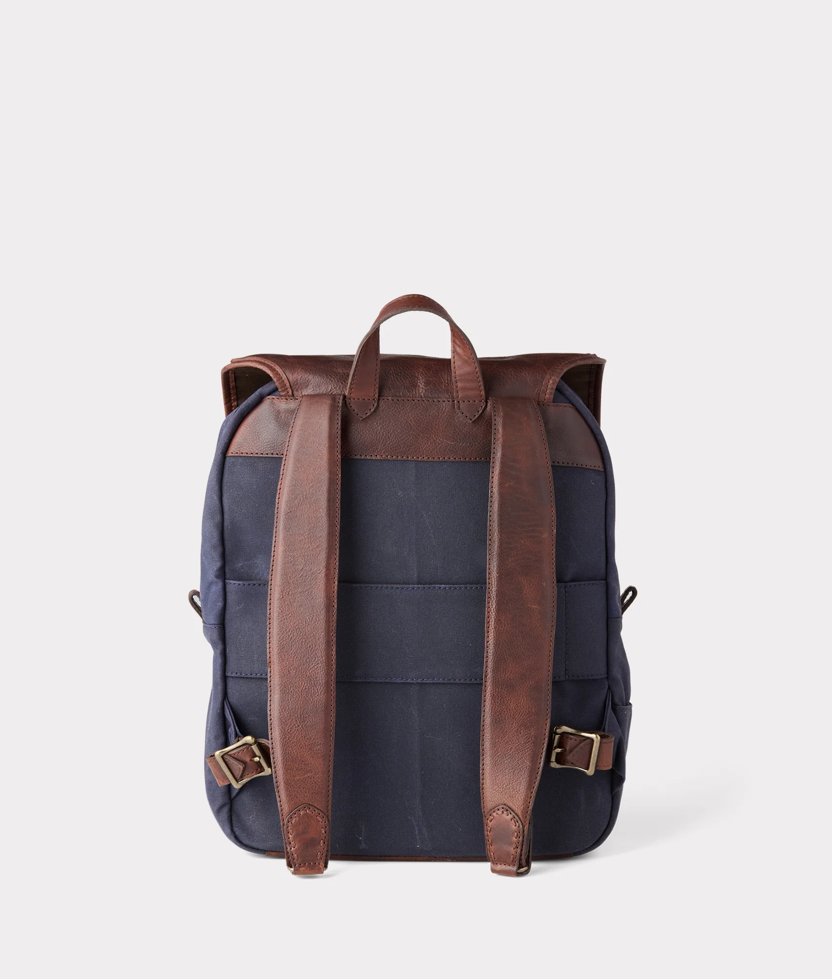 Everyday Waxed Canvas Backpack :: Navy