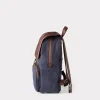 Everyday Waxed Canvas Backpack :: Navy