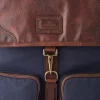 Everyday Waxed Canvas Backpack :: Navy