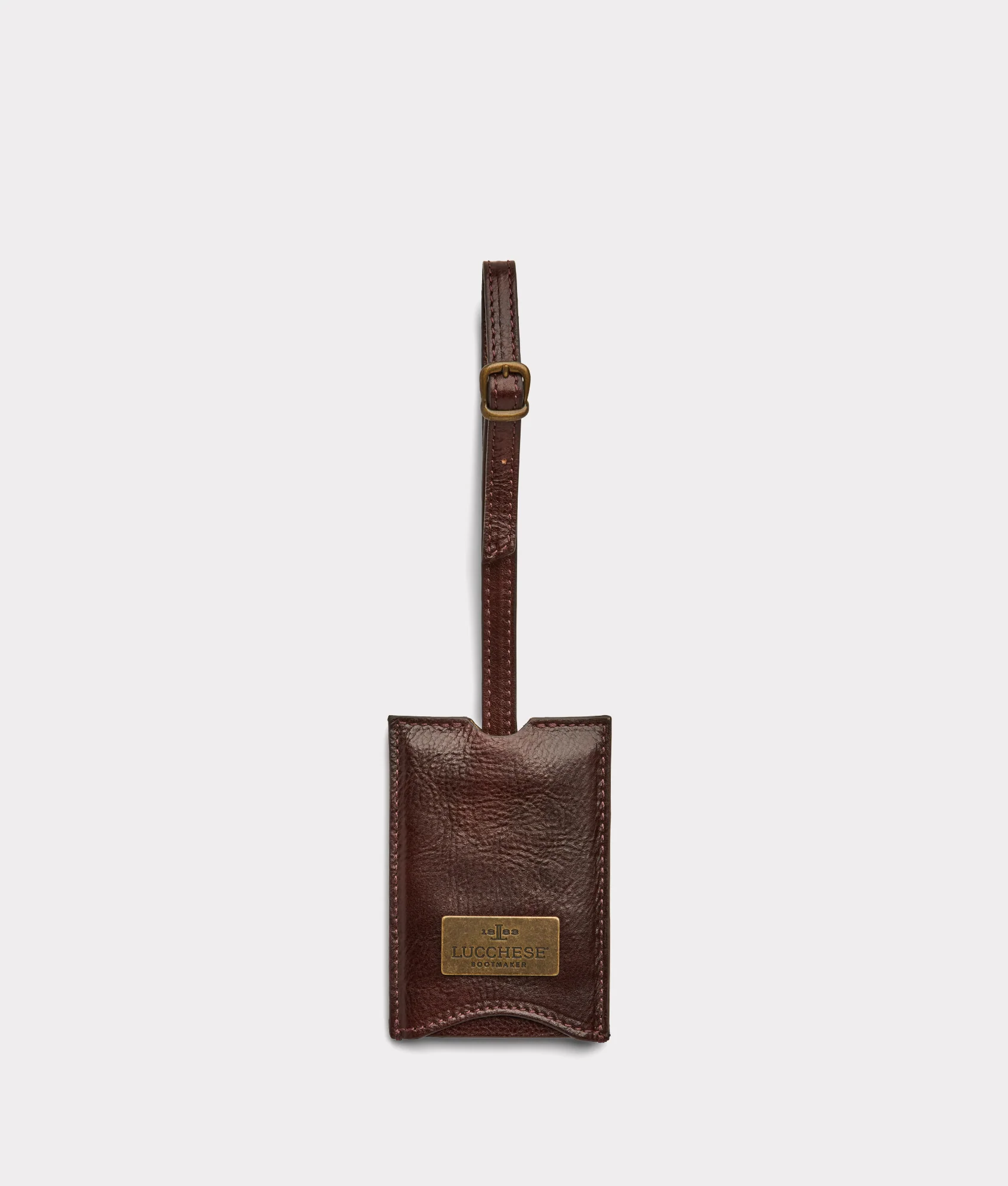 10913-cosimo-luggage-tag-chocolate-1.webp Cosimo Luggage Tag :: Chocolate