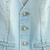 Riley Denim Vest :: Desert Sky Blue