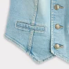 Riley Denim Vest :: Desert Sky Blue