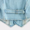 Riley Denim Vest :: Desert Sky Blue