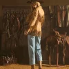 Tallulah Fringe Jacket :: Saddle Tan
