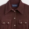 Delilah Suede Duster :: Chocolate