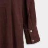 Delilah Suede Duster :: Chocolate