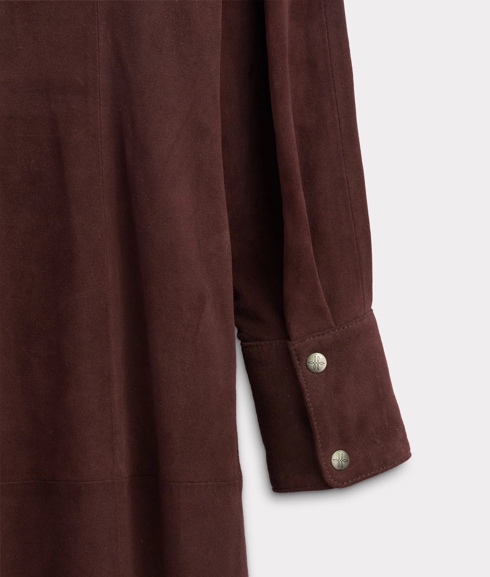 Delilah Suede Duster :: Chocolate