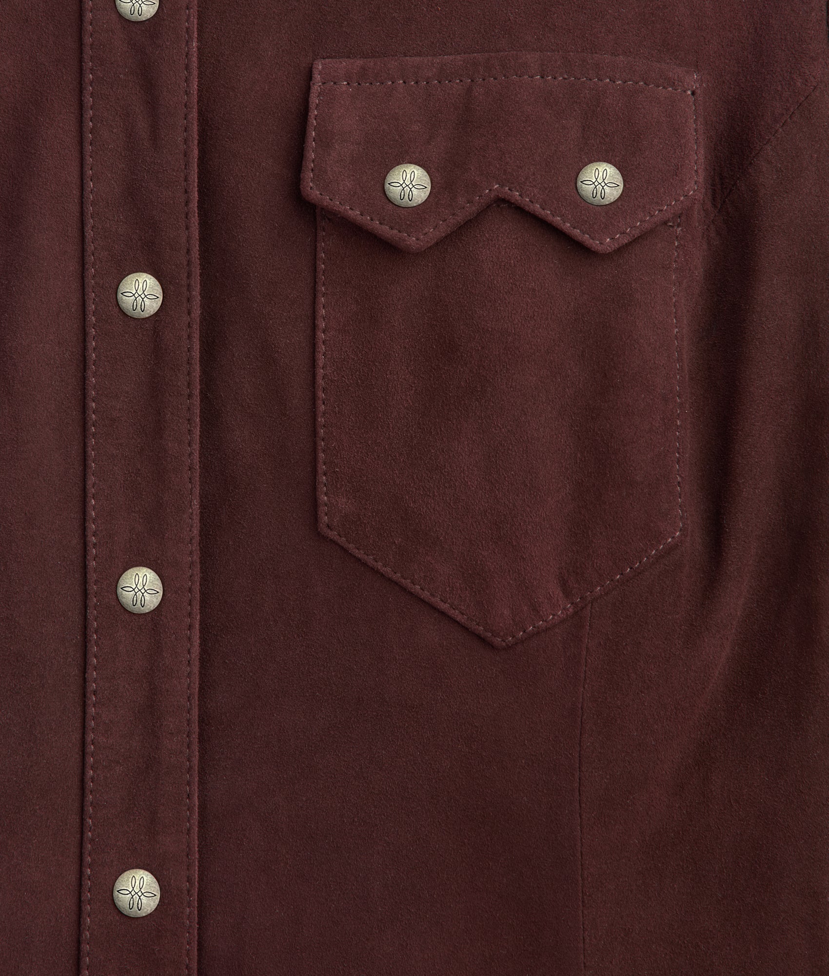 Delilah Suede Duster :: Chocolate