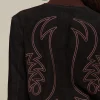 10974-embroidered-suede-bomber-jacket-black-8.webp Embroidered Suede Bomber Jacket :: Black