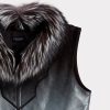 Duchess Of The Range Fur Vest :: Metallic Gradient