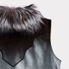 Duchess Of The Range Fur Vest :: Metallic Gradient