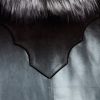 Duchess Of The Range Fur Vest :: Metallic Gradient