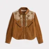 Grace Suede Shacket :: Camel