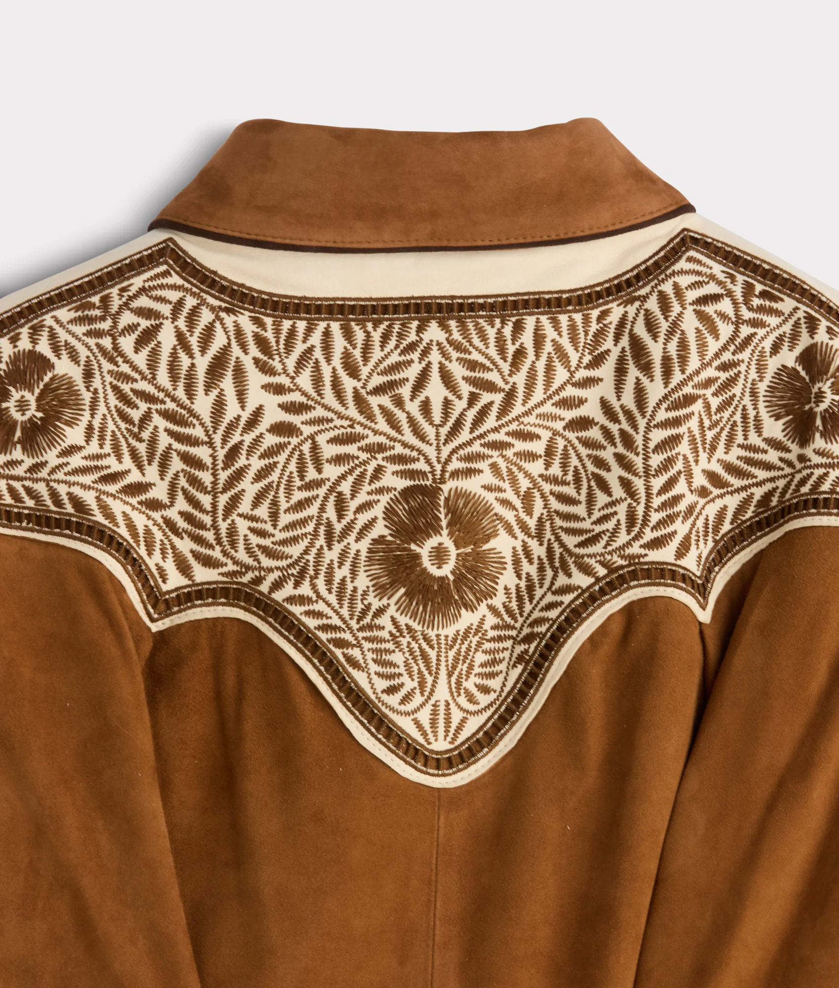 Grace Suede Shacket :: Camel