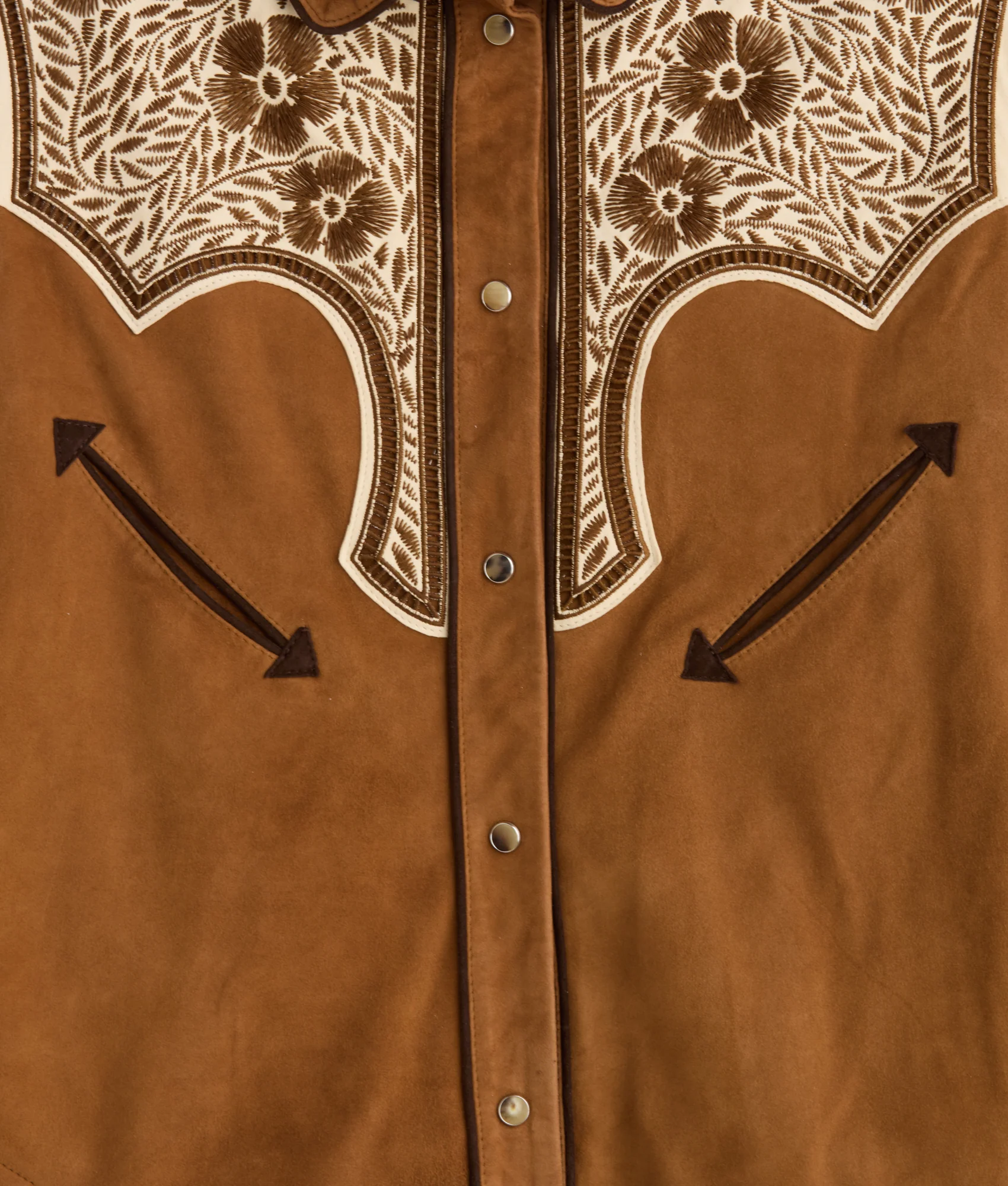 Grace Suede Shacket :: Camel