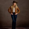 Grace Suede Shacket :: Camel