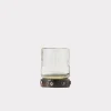 Mirrored L Shot Glass :: Glass/Iron