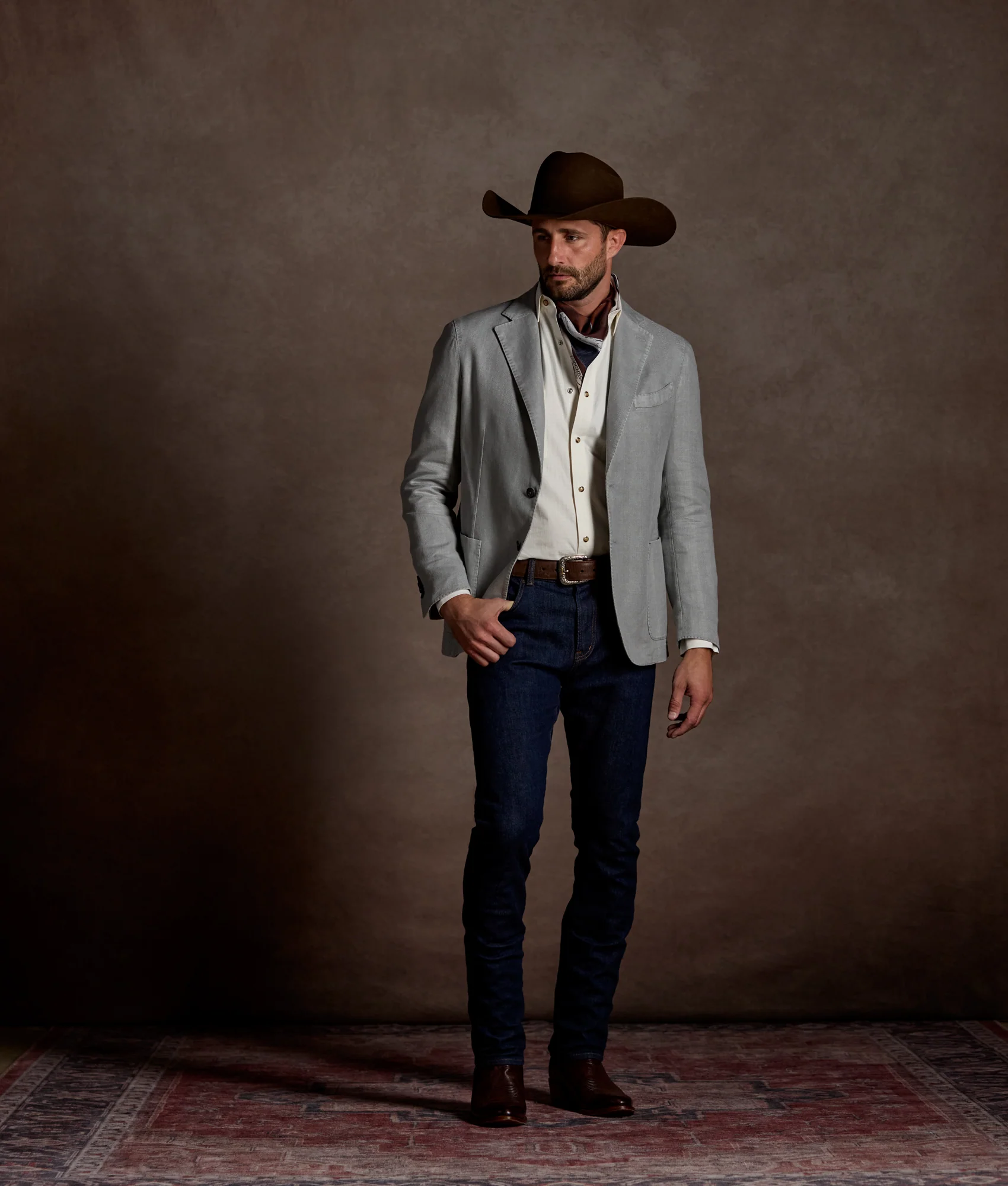 El Paso Classic Fit :: Tan Honeycomb