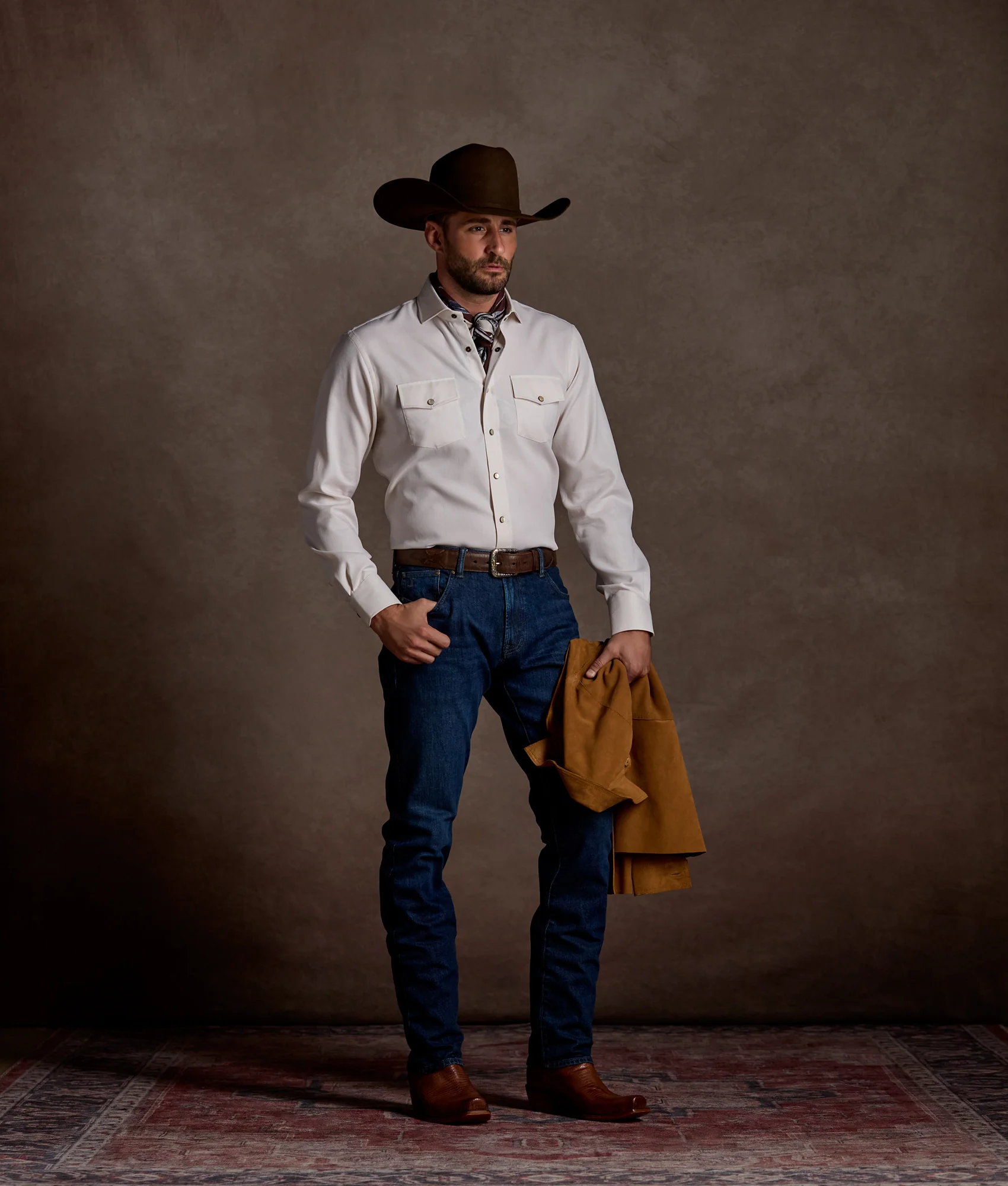El Paso Classic Fit :: Tan Honeycomb