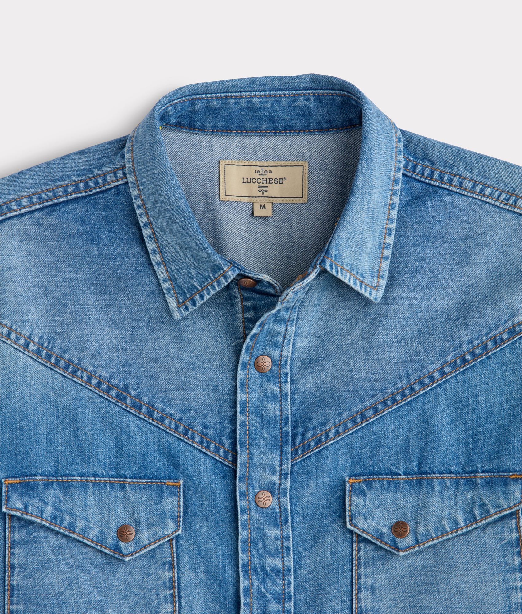 Jordy Denim Shirt :: Small Town Blue