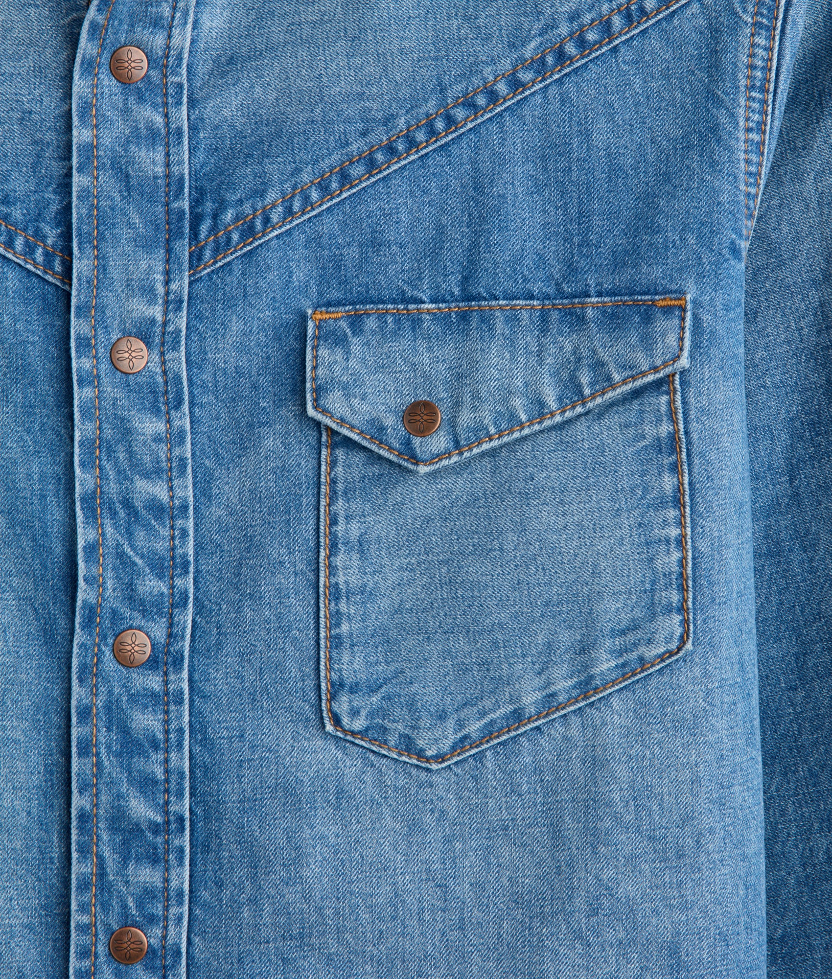 Jordy Denim Shirt :: Small Town Blue
