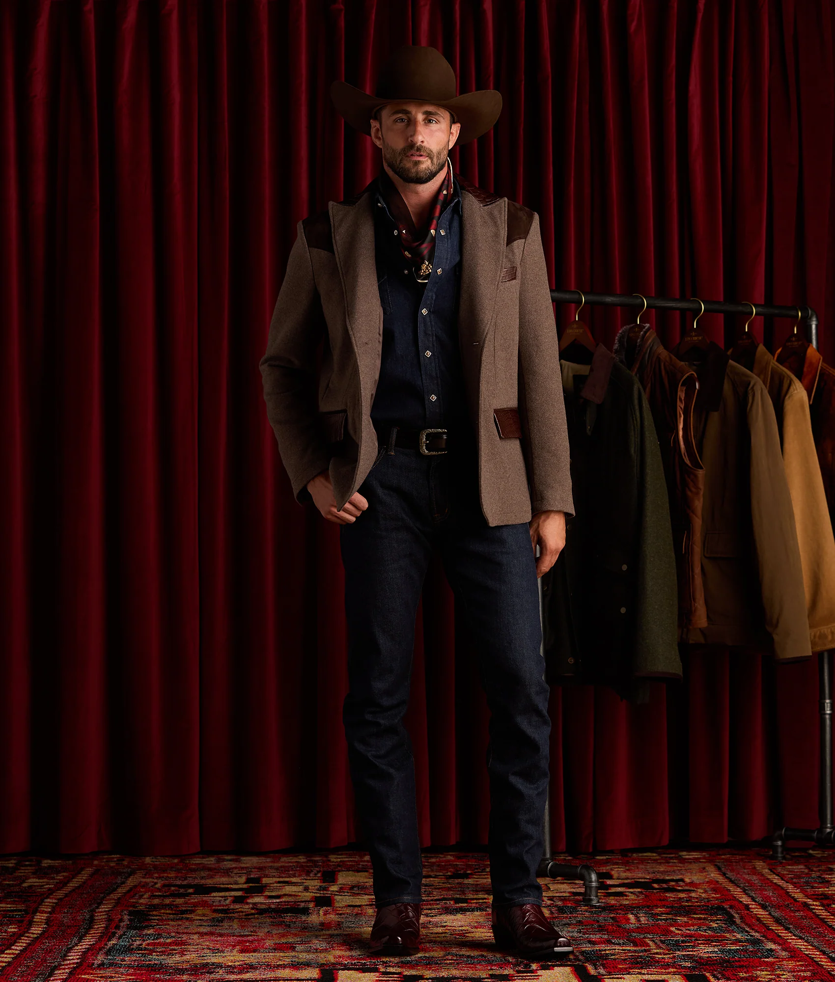 Jesse Men's Slim Straight Jean :: Rodeo
