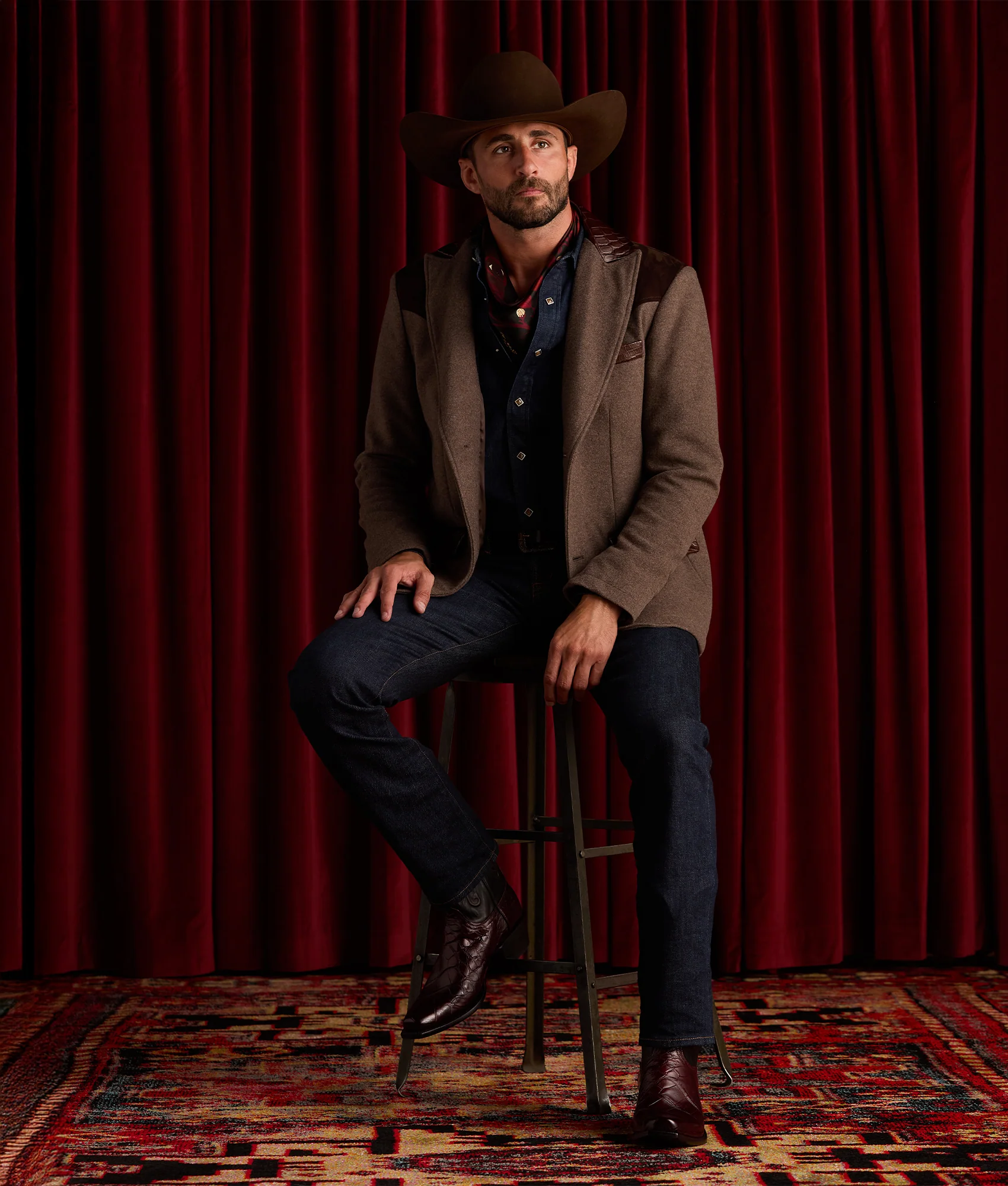Jesse Men's Slim Straight Jean :: Rodeo