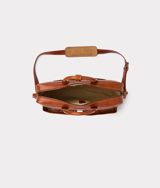 Cosimo Briefcase :: Cognac