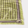 Mesa Grid Silk Scarf :: Olive
