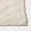 Mirrored L Silk Wool Scarf :: Cream