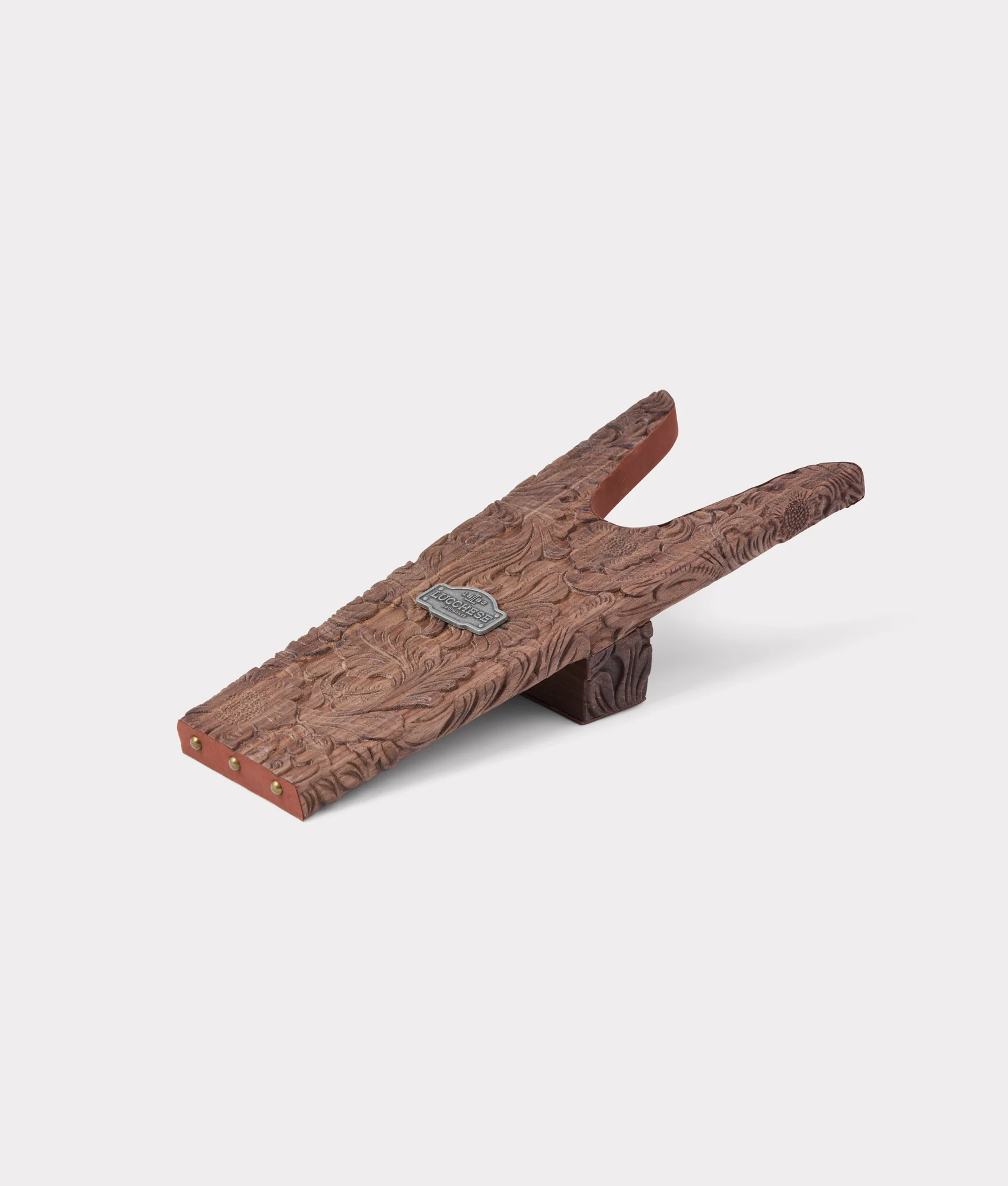 Tooled Boot Jack :: Brown