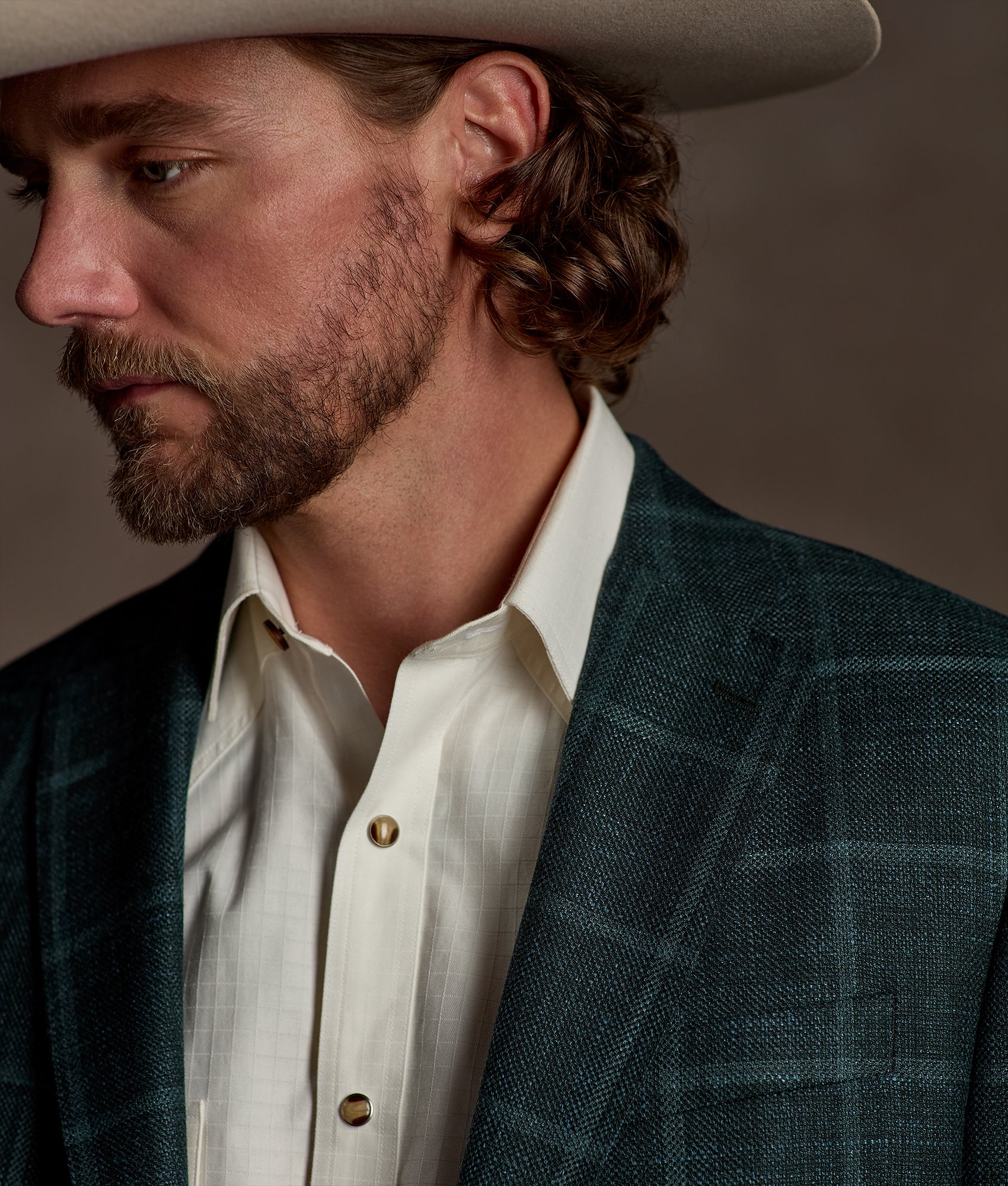 11112-el-paso-cowboy-fit-ecru-2.jpg El Paso Cowboy Fit :: Ecru