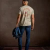 Longhorn Stamp Tee :: Sand