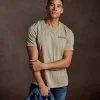 Longhorn Stamp Tee :: Sand