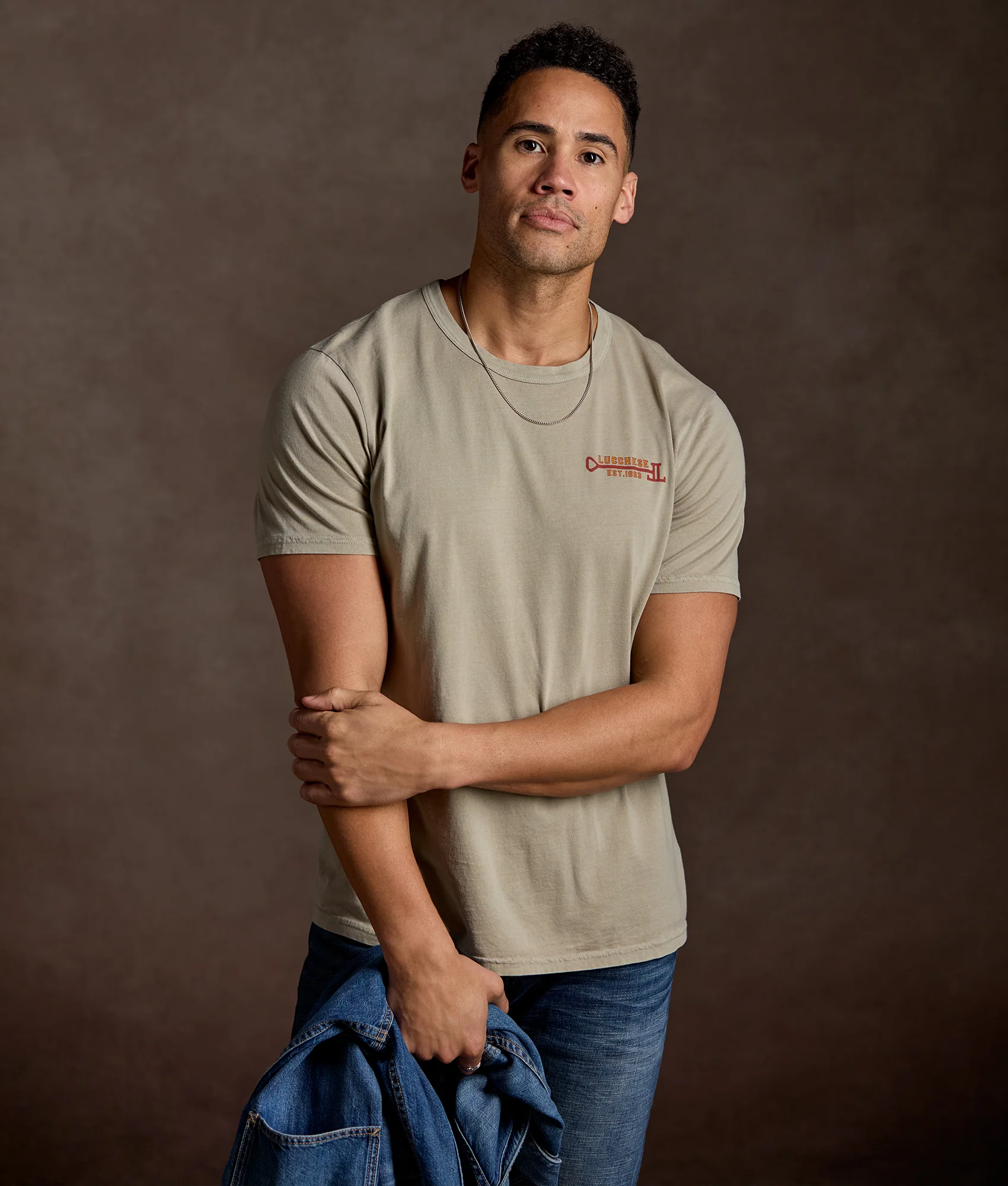 Longhorn Stamp Tee :: Sand