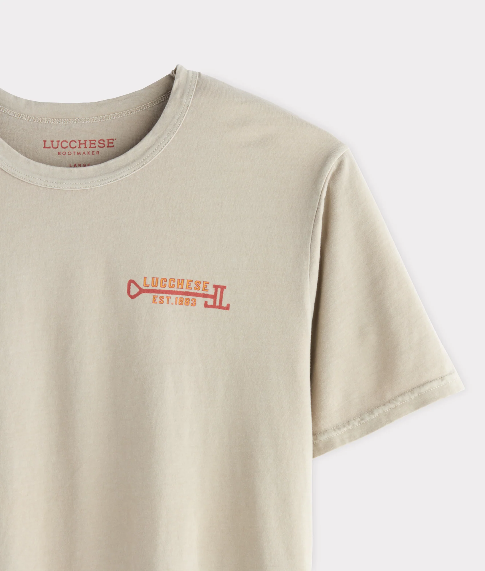 Longhorn Stamp Tee :: Sand