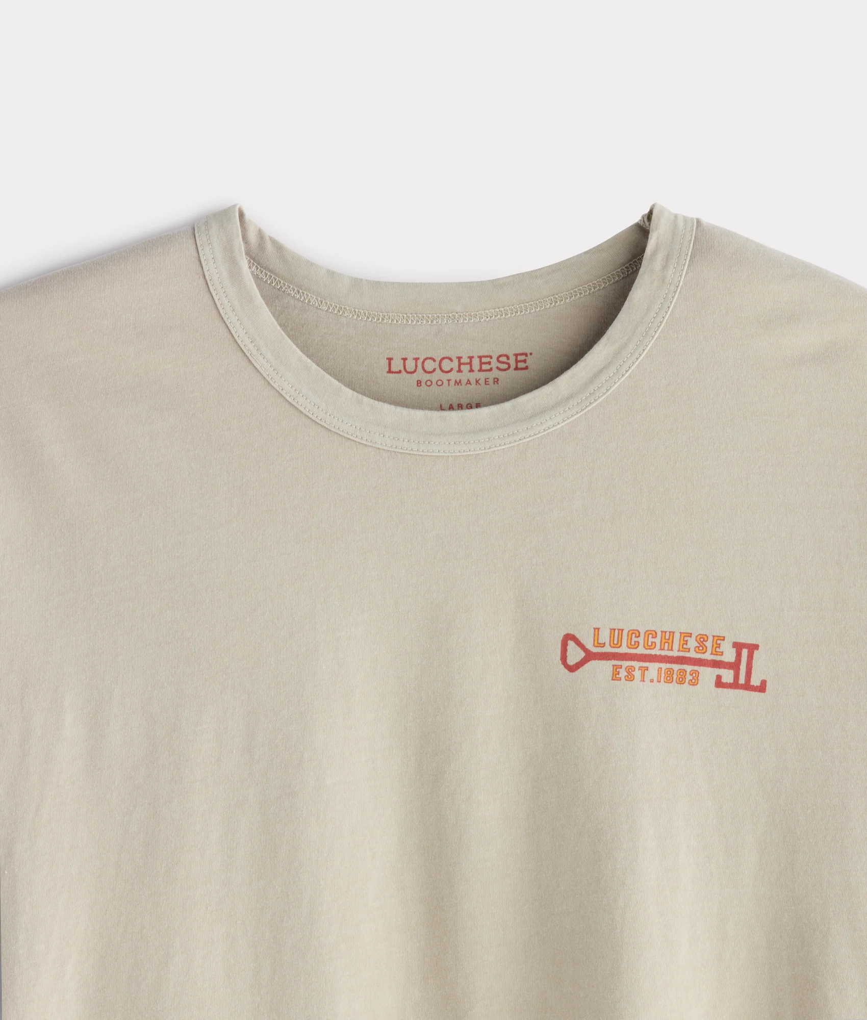 Longhorn Stamp Tee :: Sand