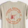 Longhorn Stamp Tee :: Sand